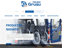 Tablet Screenshot of gruau.pl